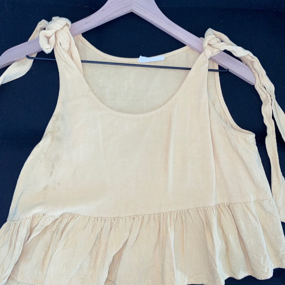 Yellow Top from Pacsun